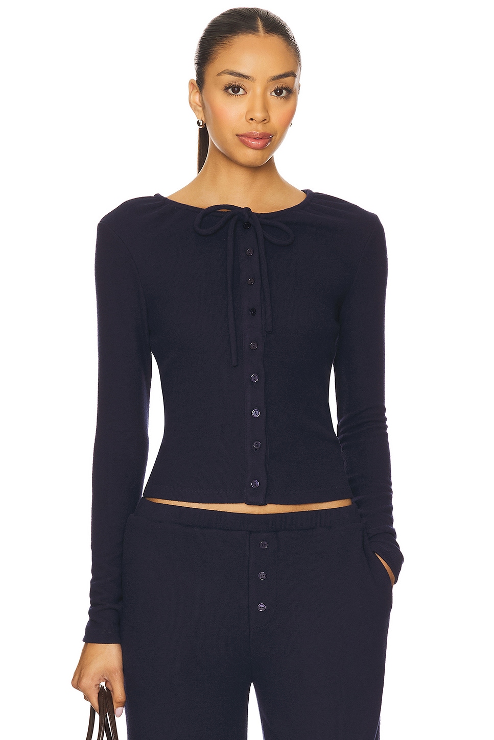 Geel JANE カーディガン - Navy | REVOLVE