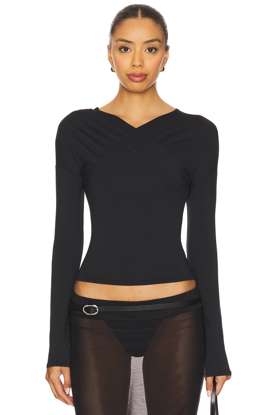 Geel Mirage Top