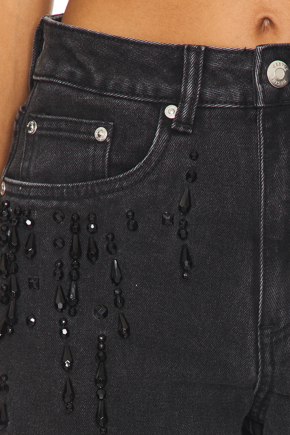 Similina High Waisted Wide Jeans
