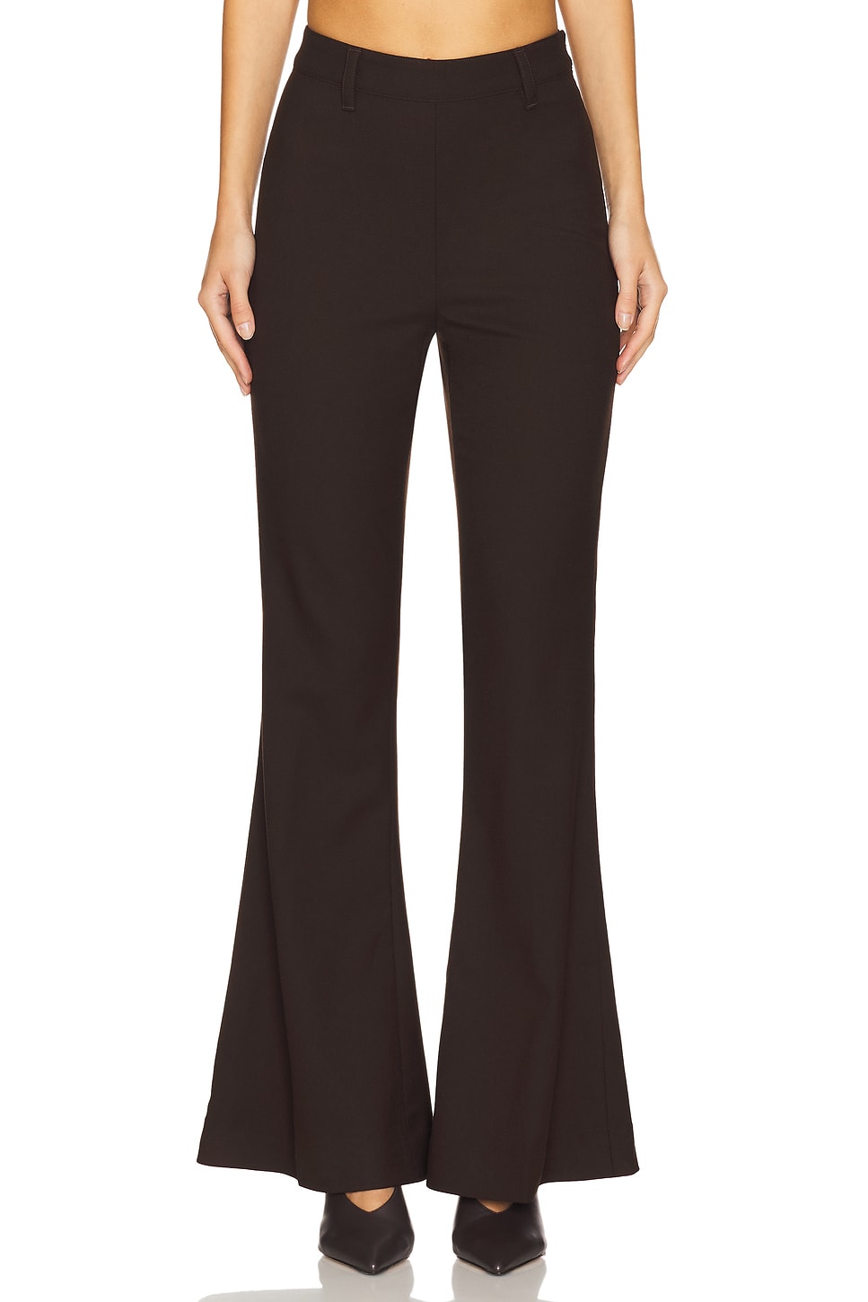 Stellanor High Waisted Flare Pants - Thumbnail 1