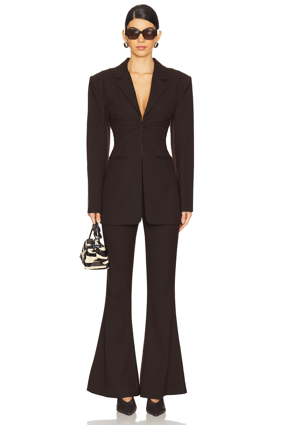 Stellanor High Waisted Flare Pants - Thumbnail 5
