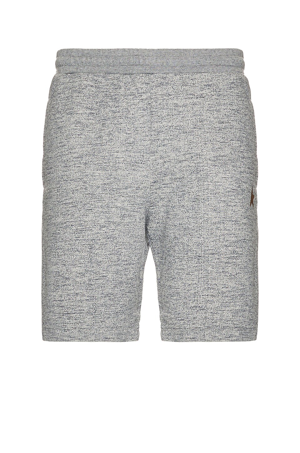 Golden Goose Star Shorts in Medium Grey & Gold