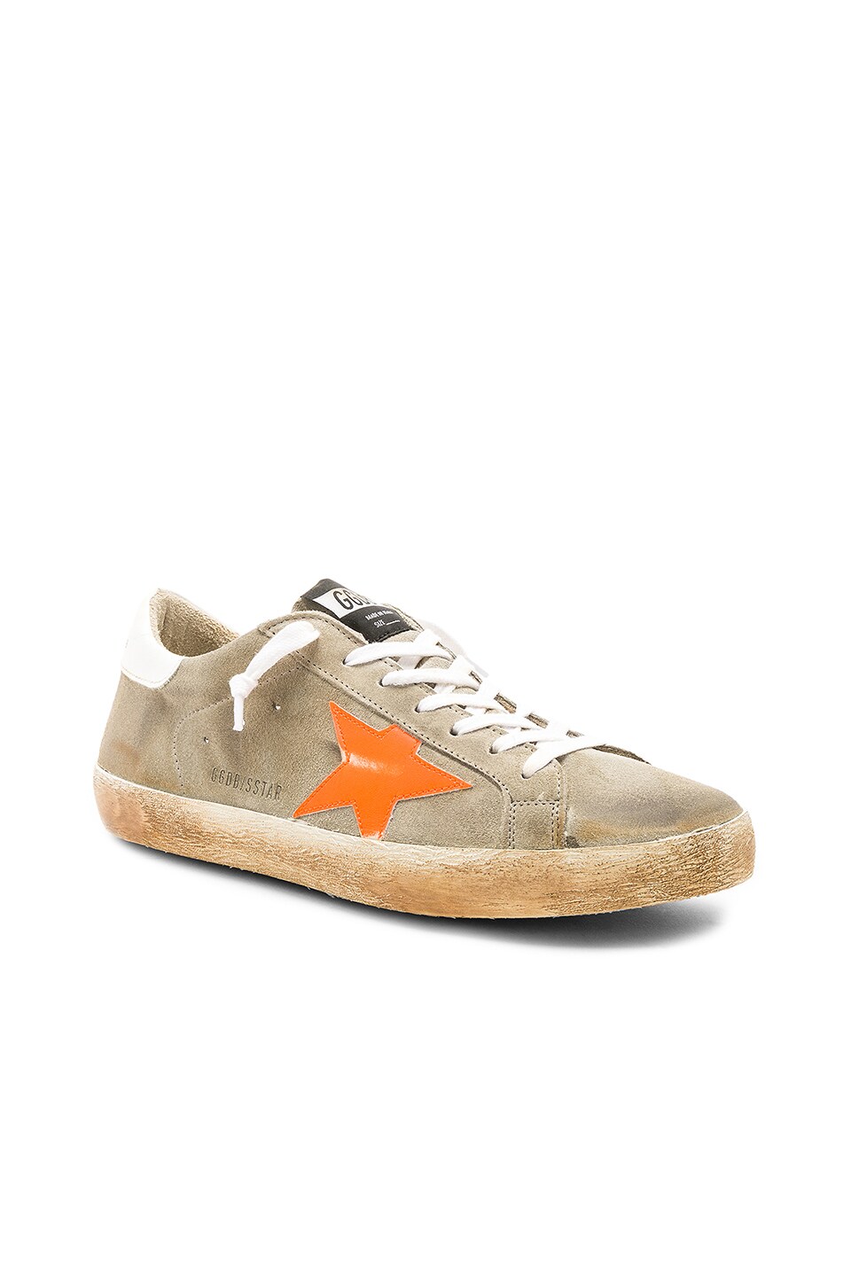 golden goose superstar orange