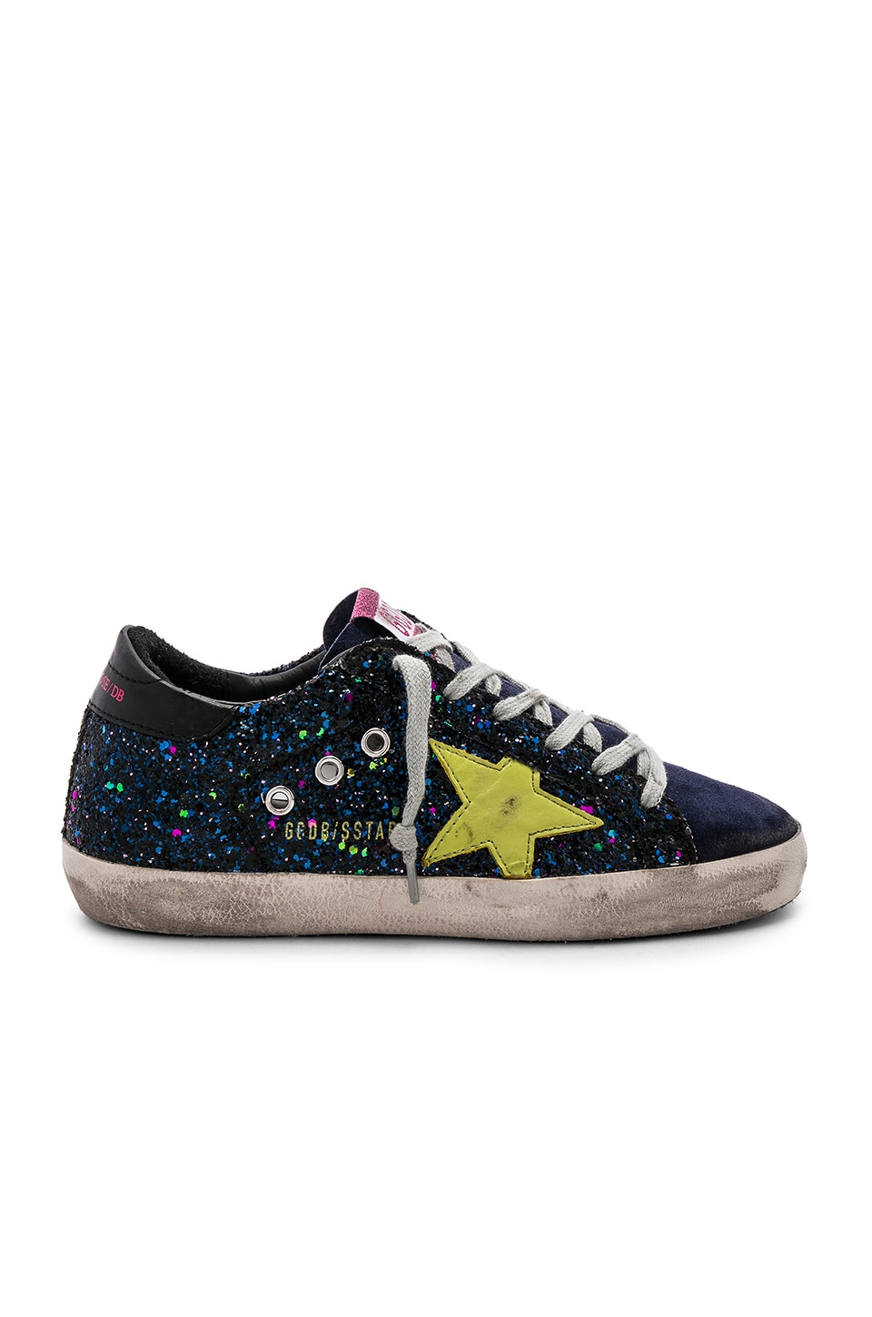 golden goose sneakers green star