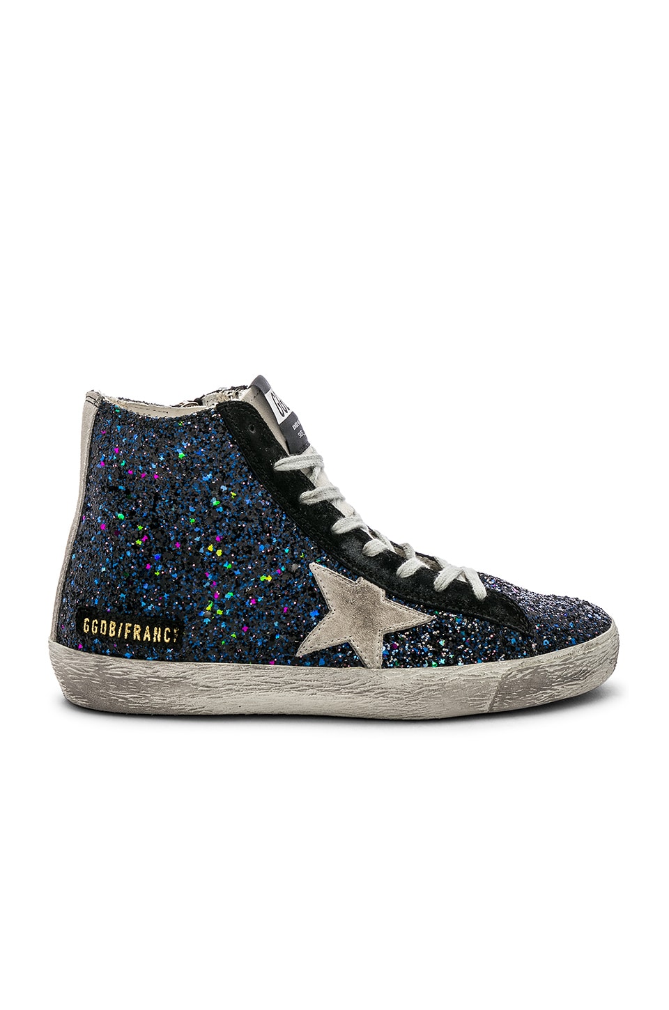 Golden Goose Francy Sneaker in Galaxi Glitter & Ice Star | REVOLVE