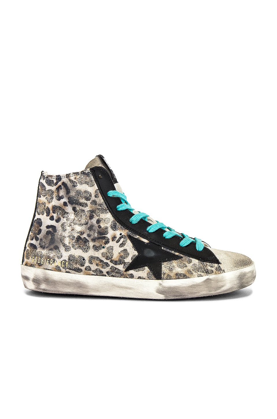 golden goose francy leopard