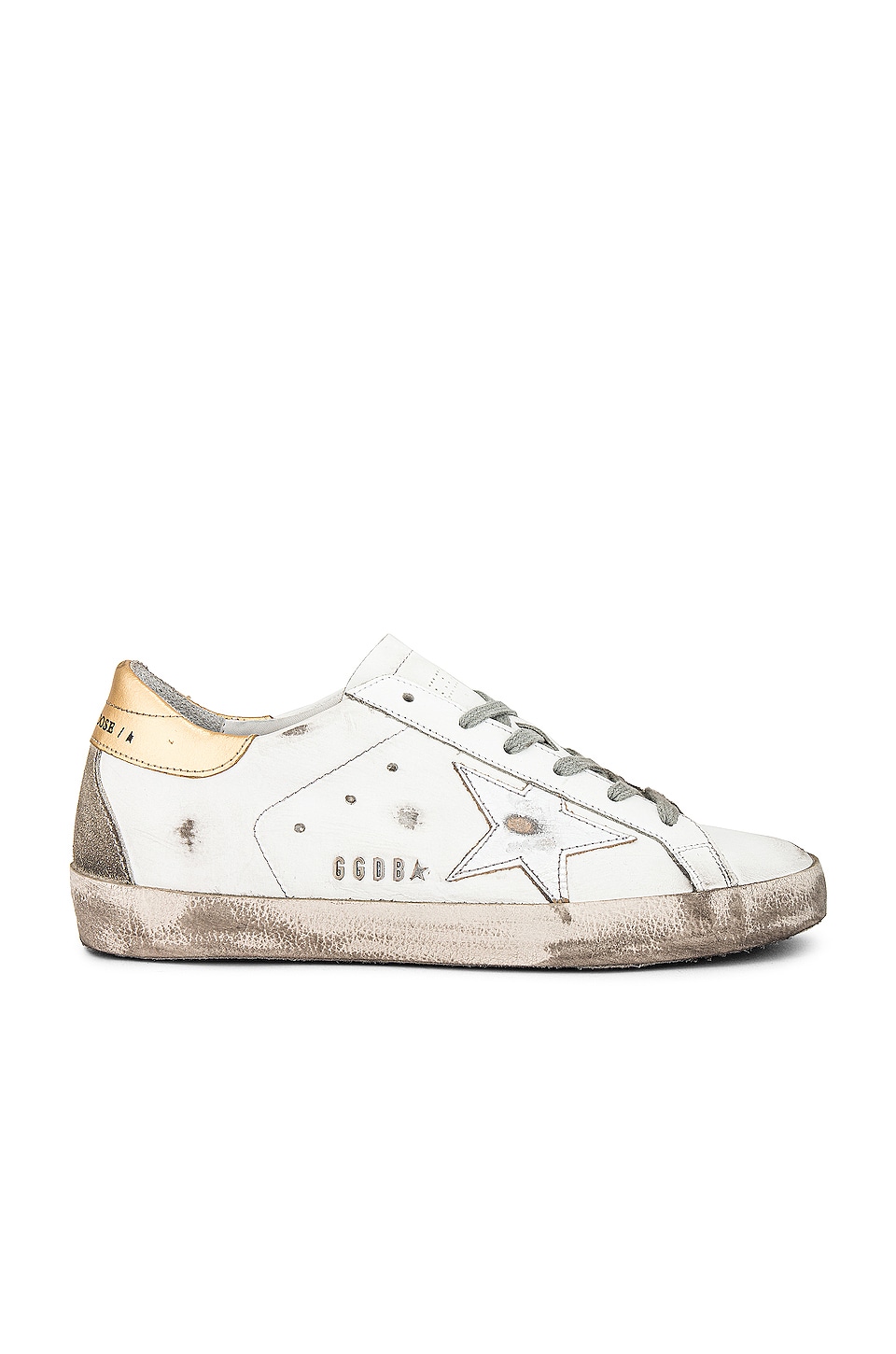 superstar white and gold