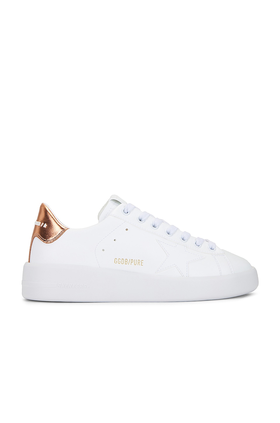 GOLDEN ｜ WOMEN'S PURE STAR SNEAKERS Women's Purestar sneakers with gold-coloured heel tab