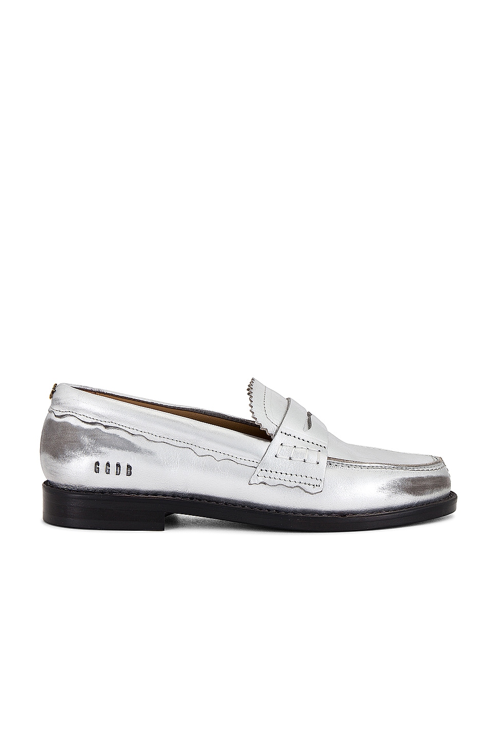 Golden Goose Jerry Loafer in Argento & Grigio | REVOLVE