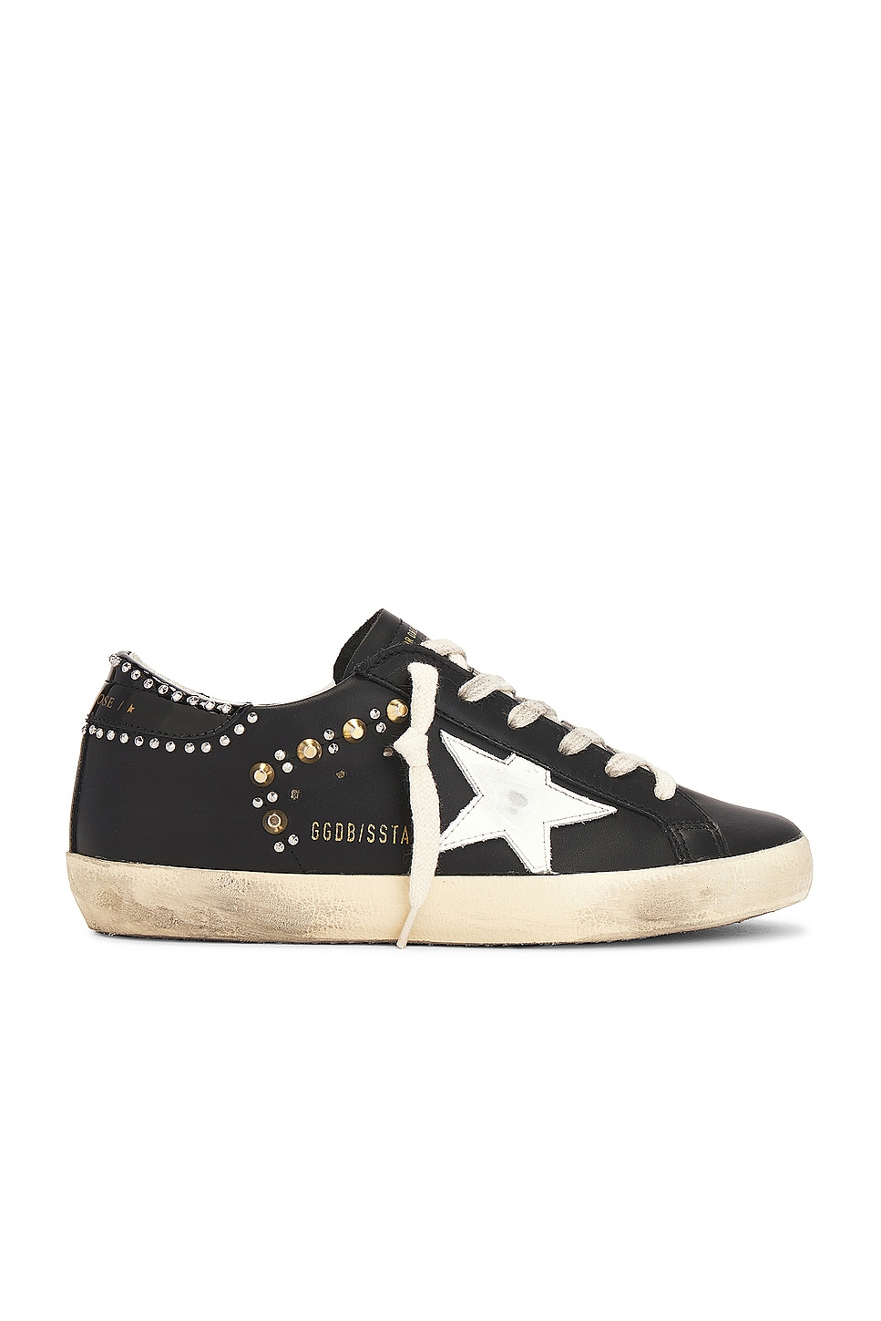 Golden Goose ZAPATILLA DEPORTIVA SUPER STAR en Black White REVOLVE