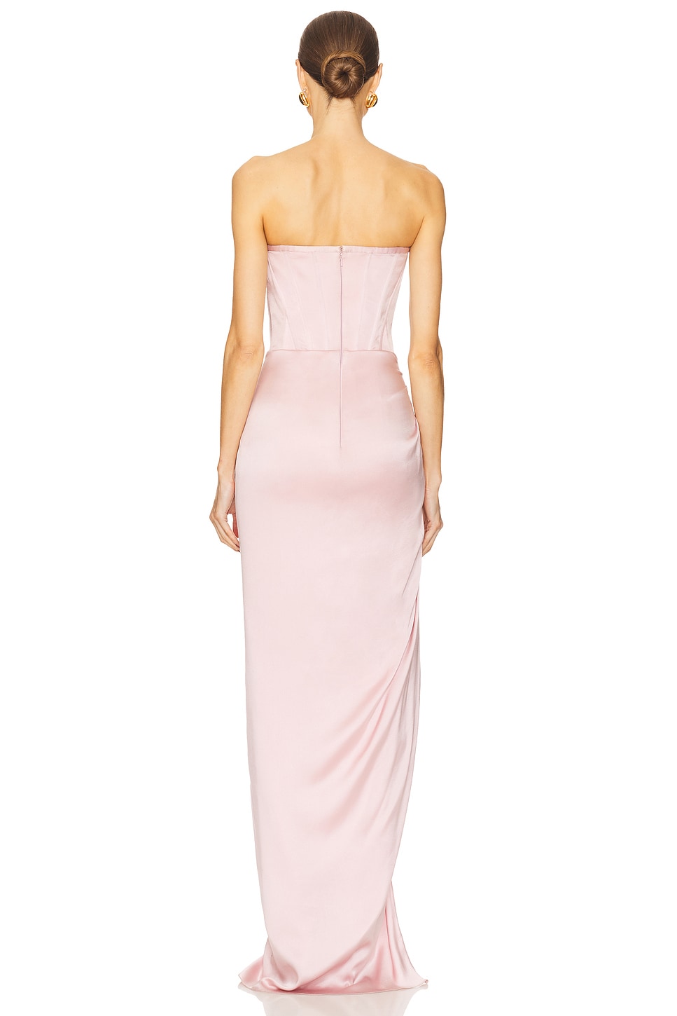The Roz Corseted Draped Gown