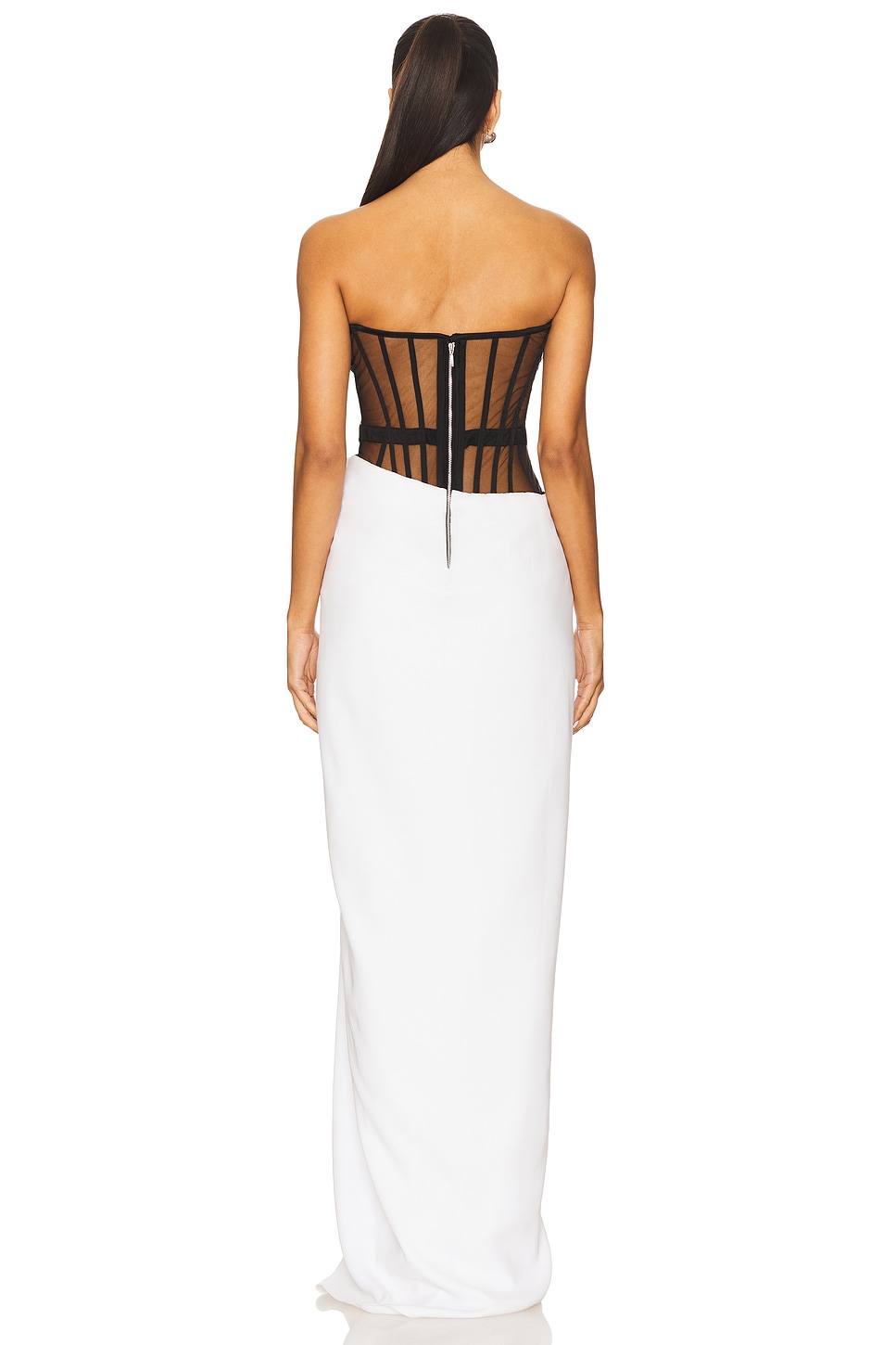 Dichrome Sculpted Corset Gown