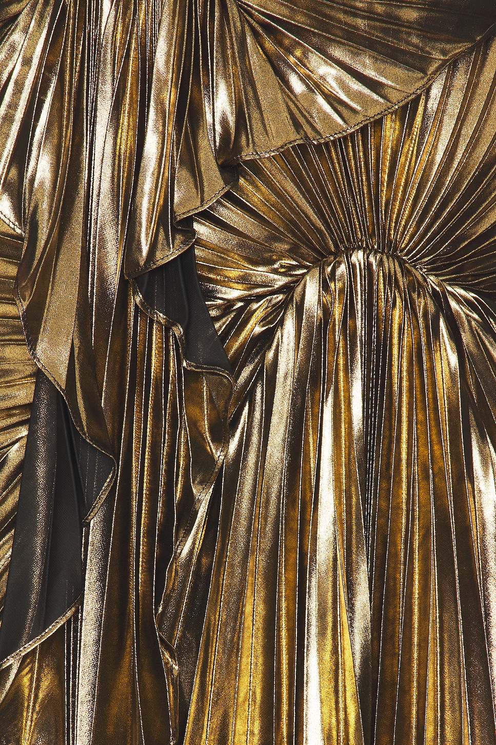 Torrent Dress Floorlength Metallic