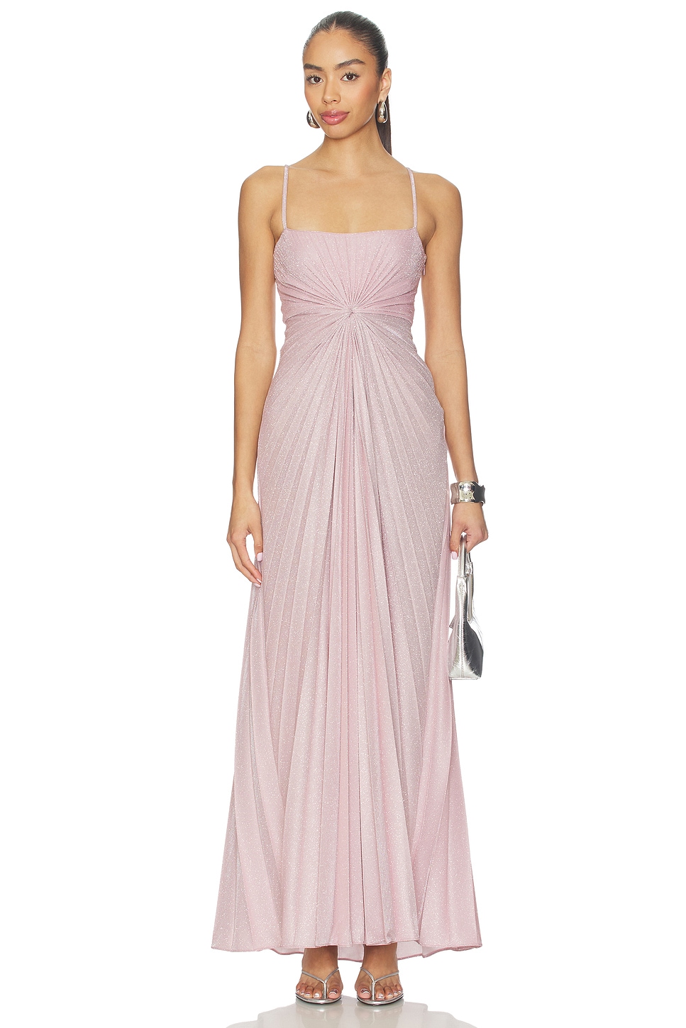 Georgia Hardinge Neptune Dress in Pink & Silver | REVOLVE