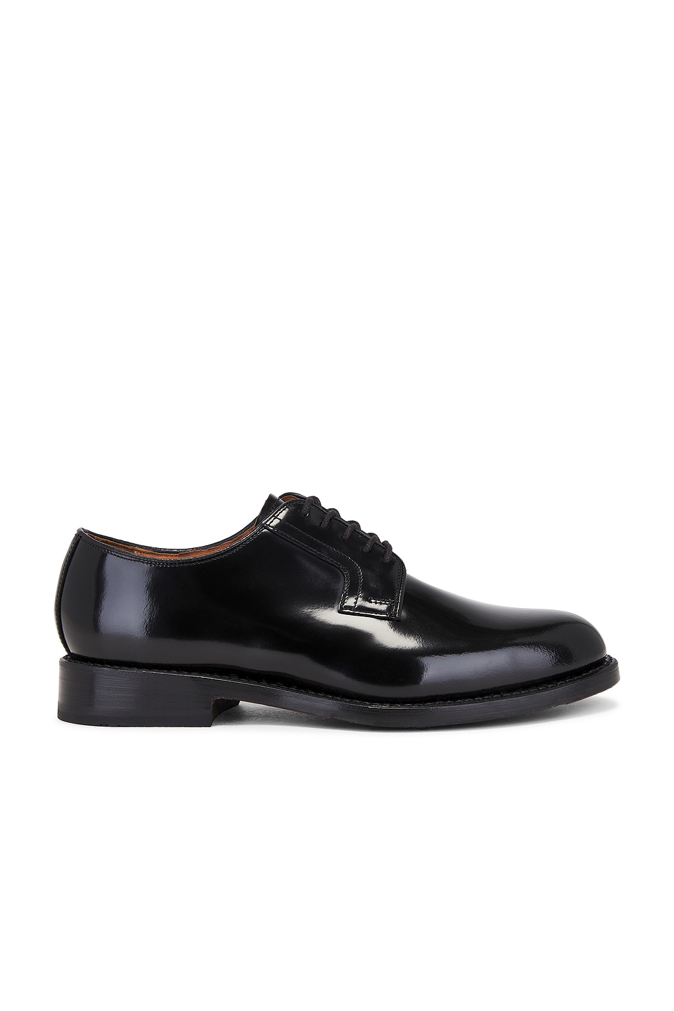GH Bass Monograms Shoes Black Leather Wingtip Brogue Oxford Men\'s Size 12A G.H.BASS Men main image 2