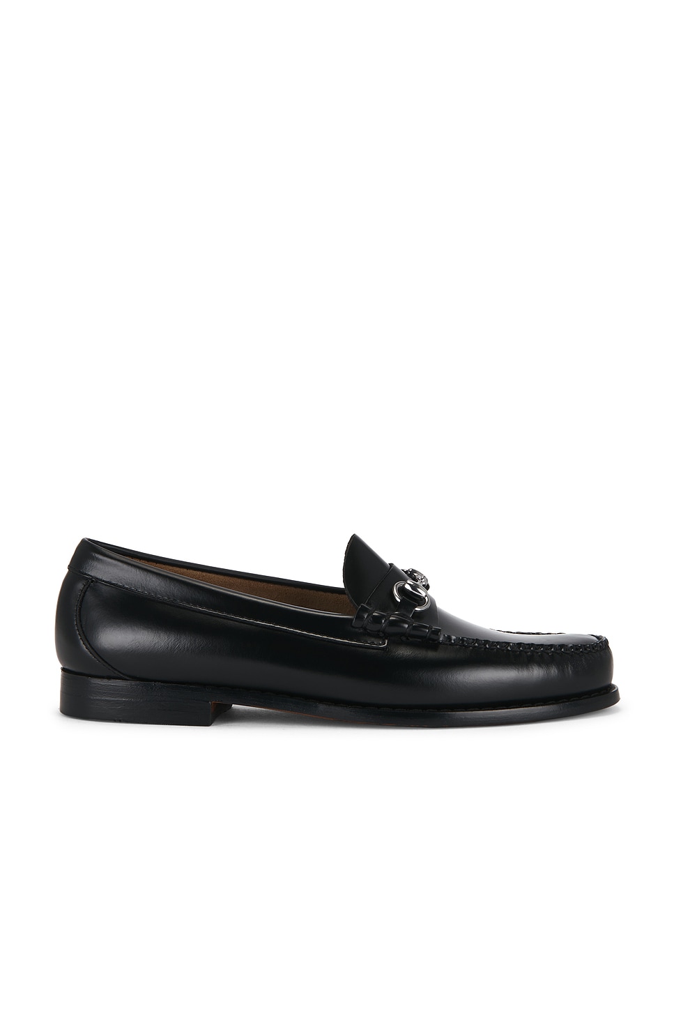 G.H.BASS Wide Lincoln Bit Weejun in Black | REVOLVE