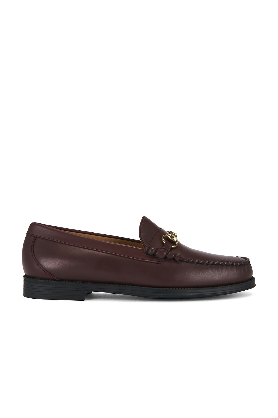 G.H. BASS Lincoln Bit Weejuns Loafers in Wine Easy Weejuns Lincoln Horsebit Penny Loafers in Wine Leather  main image 2