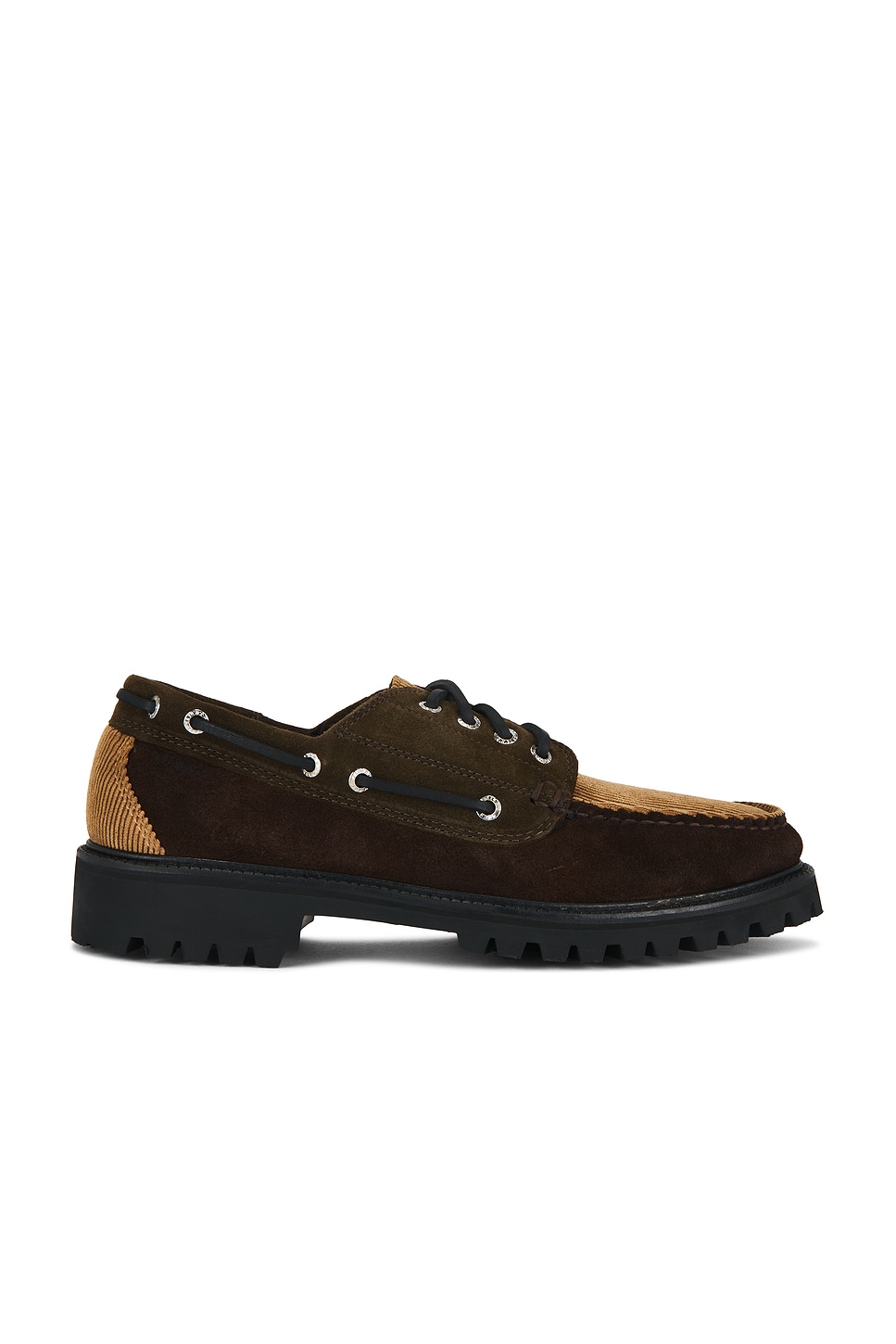 G.H.BASS/BA13011/ダークブラウン/レンジャーモック US8 G.H.BASS Ranger Camp Moc in Brown Multi | REVOLVE