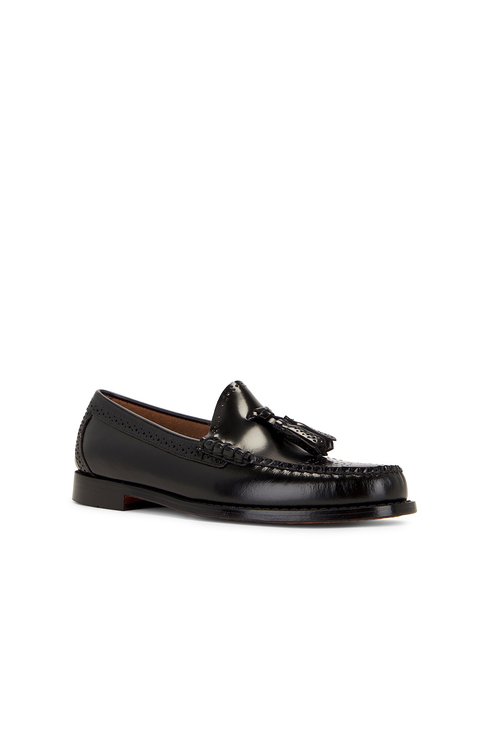 G.H.BASS Larkin Tassel Brogue Weejun in Black