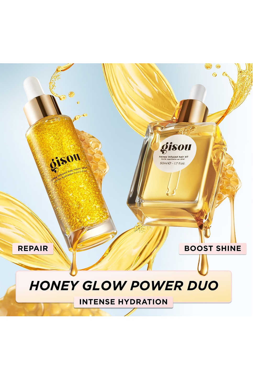 Honey Infused Hair Repair Serum