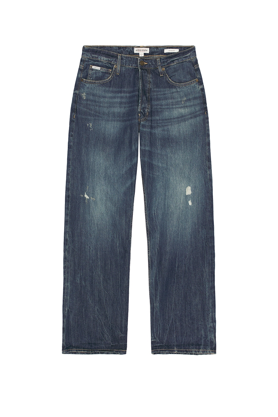Guess Jeans G18 Relaxed Jeans in Selvedge Dark Wash | REVOLVE