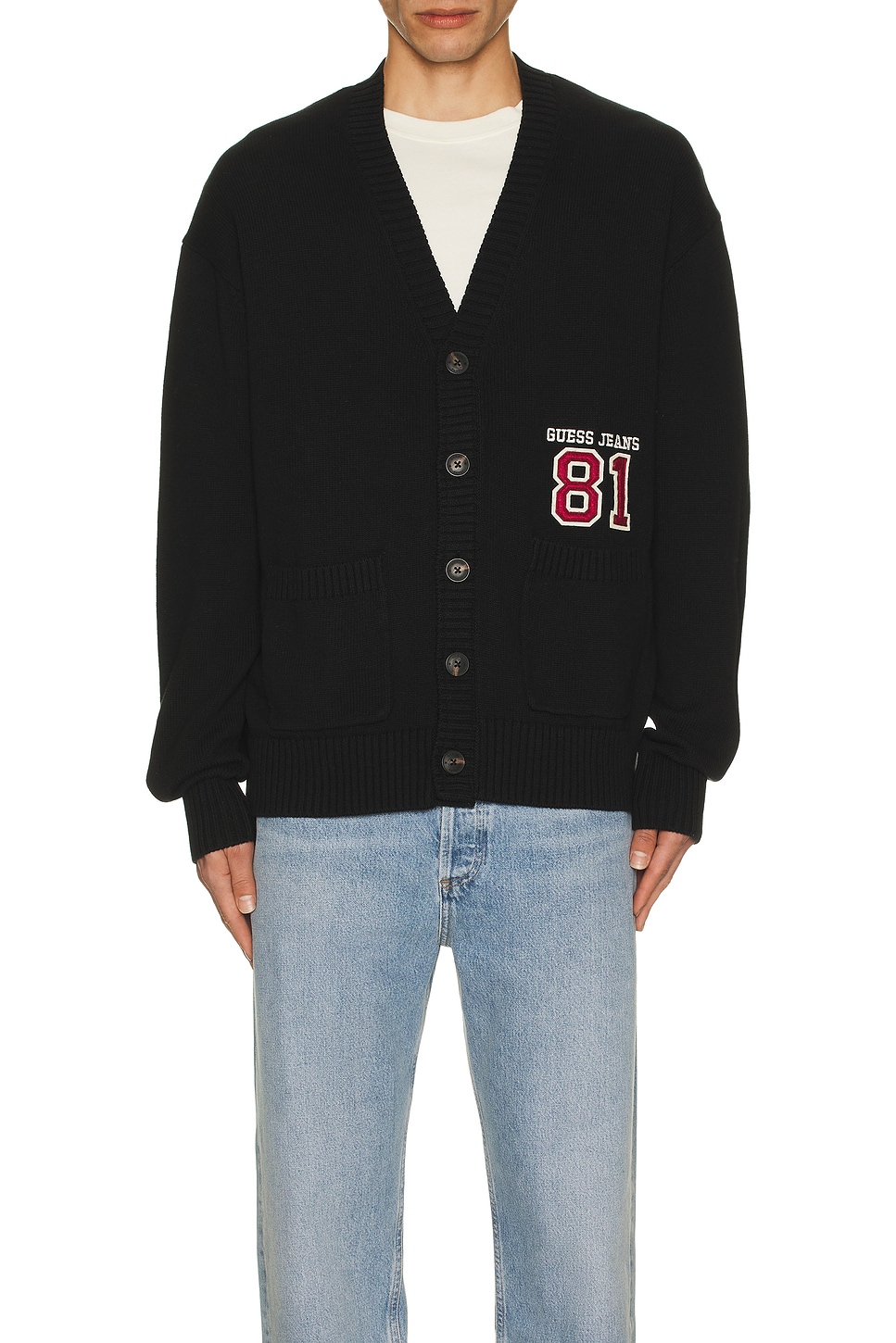 Long Sleeve 81 Patch Cardigan - Thumbnail 4