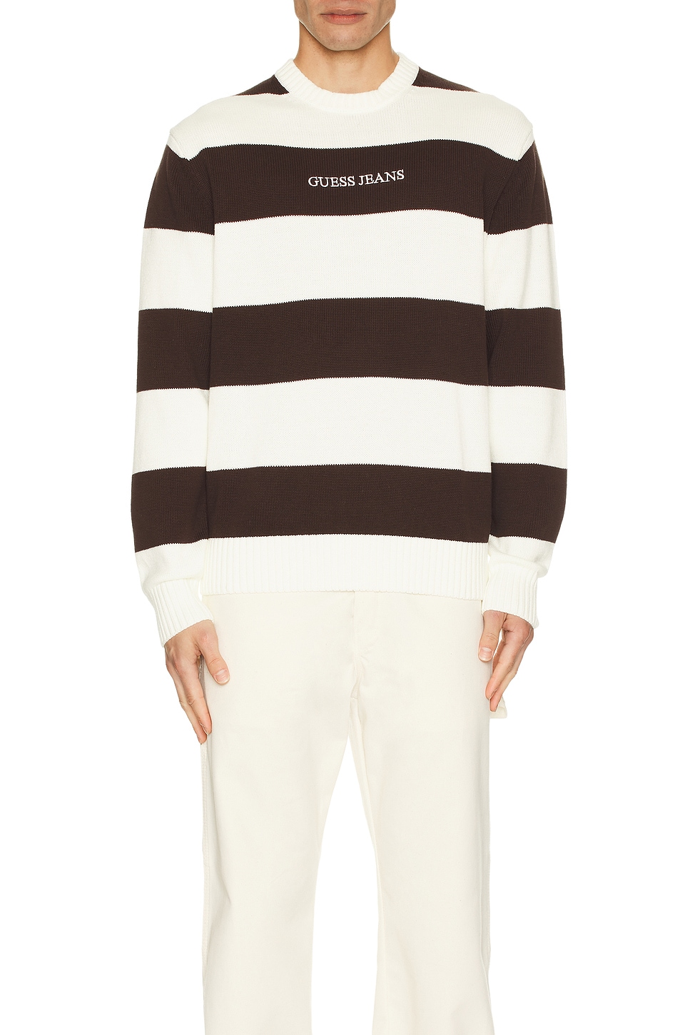 Guess striped jumper online