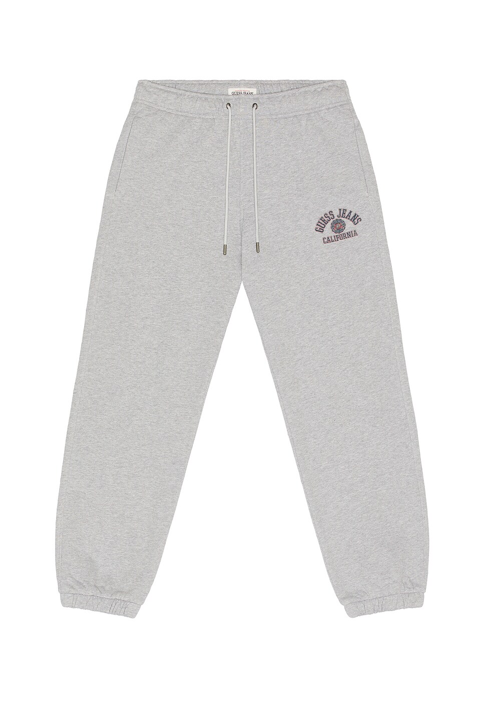 Guess Jeans Printed Logo Jogger in Medium Grey Heather REVOLVE