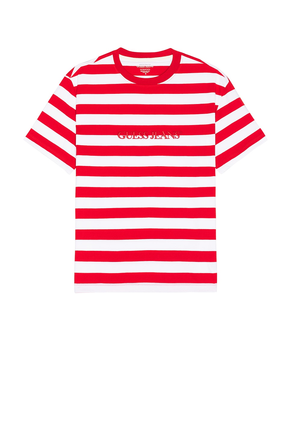 Guess red striped t shirt online