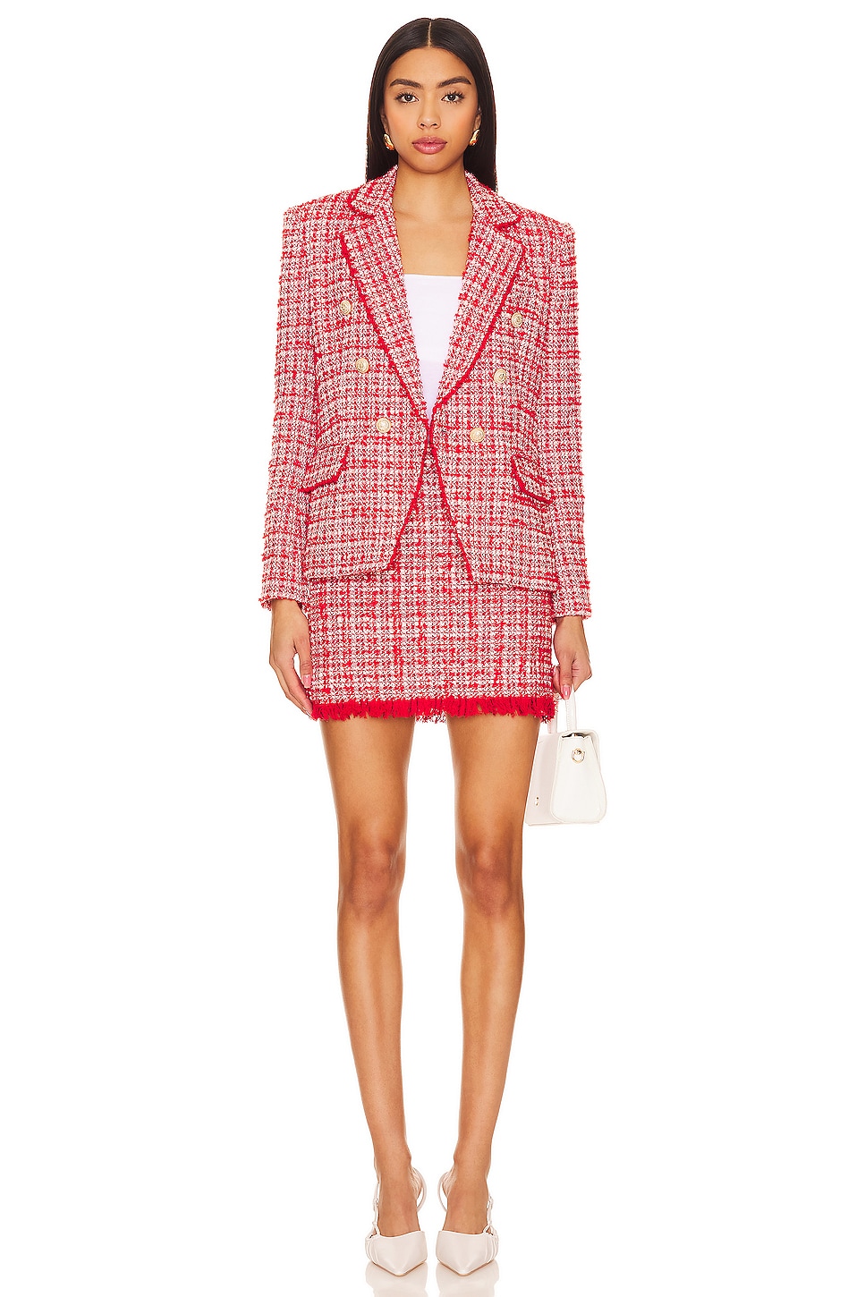 Generation Love Eliza Tweed Blazer thumbnail