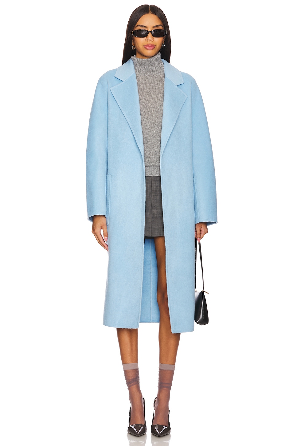 Grayson Wool Coat - Thumbnail 2