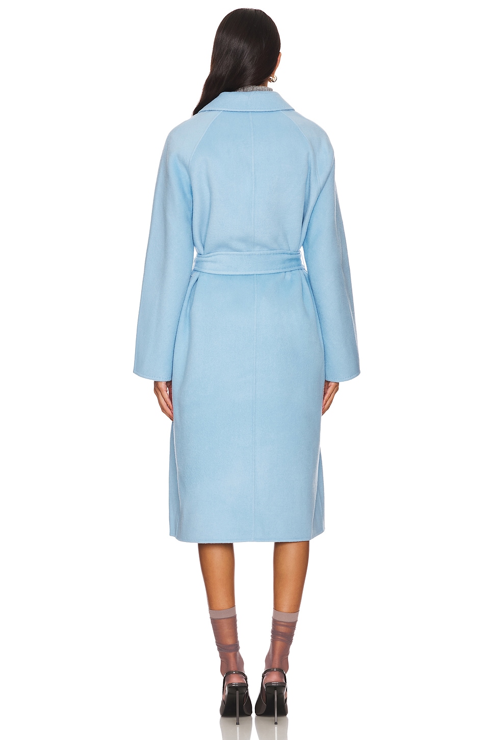 Grayson Wool Coat - Thumbnail 4