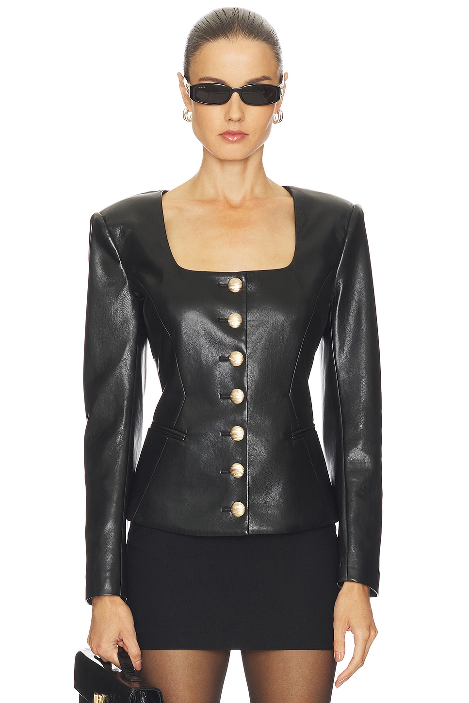 Generation Love Lavena Faux Leather Jacket