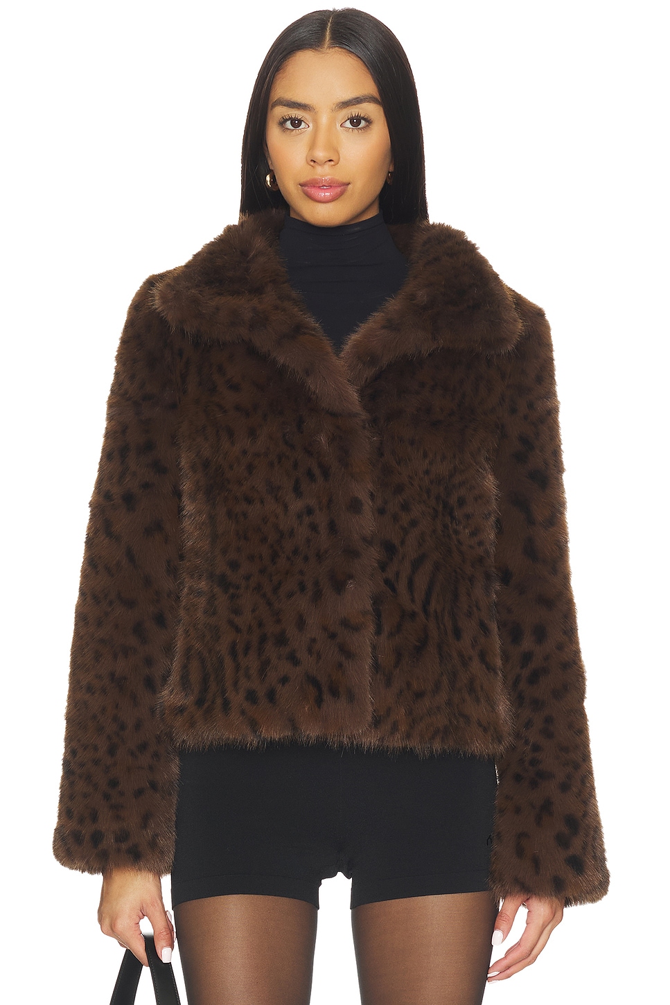 Generation Love Lexy Leopard Faux Fur Jacket in Leopard | REVOLVE