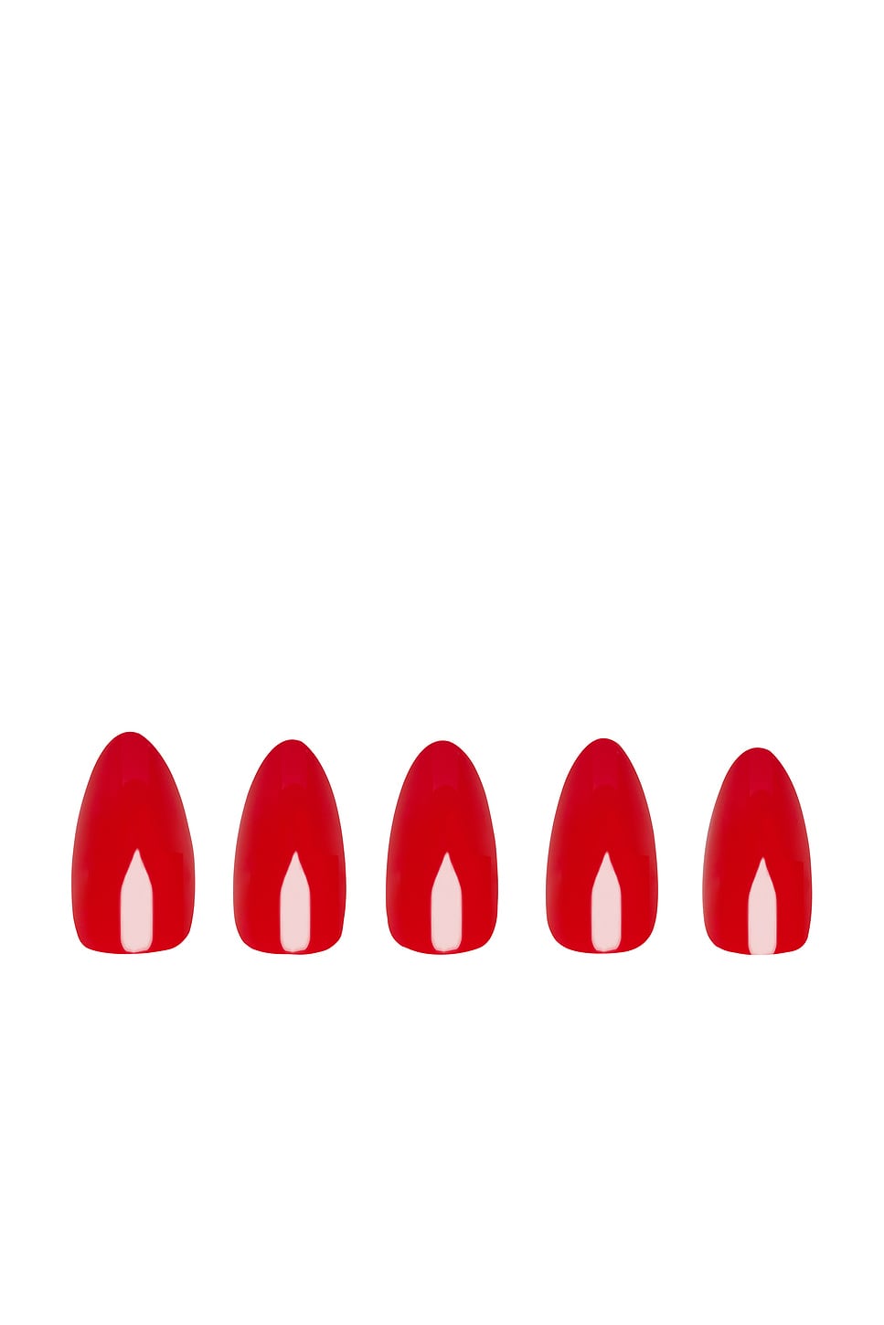 Fiery Red Press-On Nails - thumbnail 3