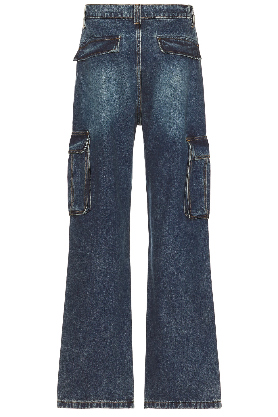 Denim Cargo Jeans - Thumbnail 2