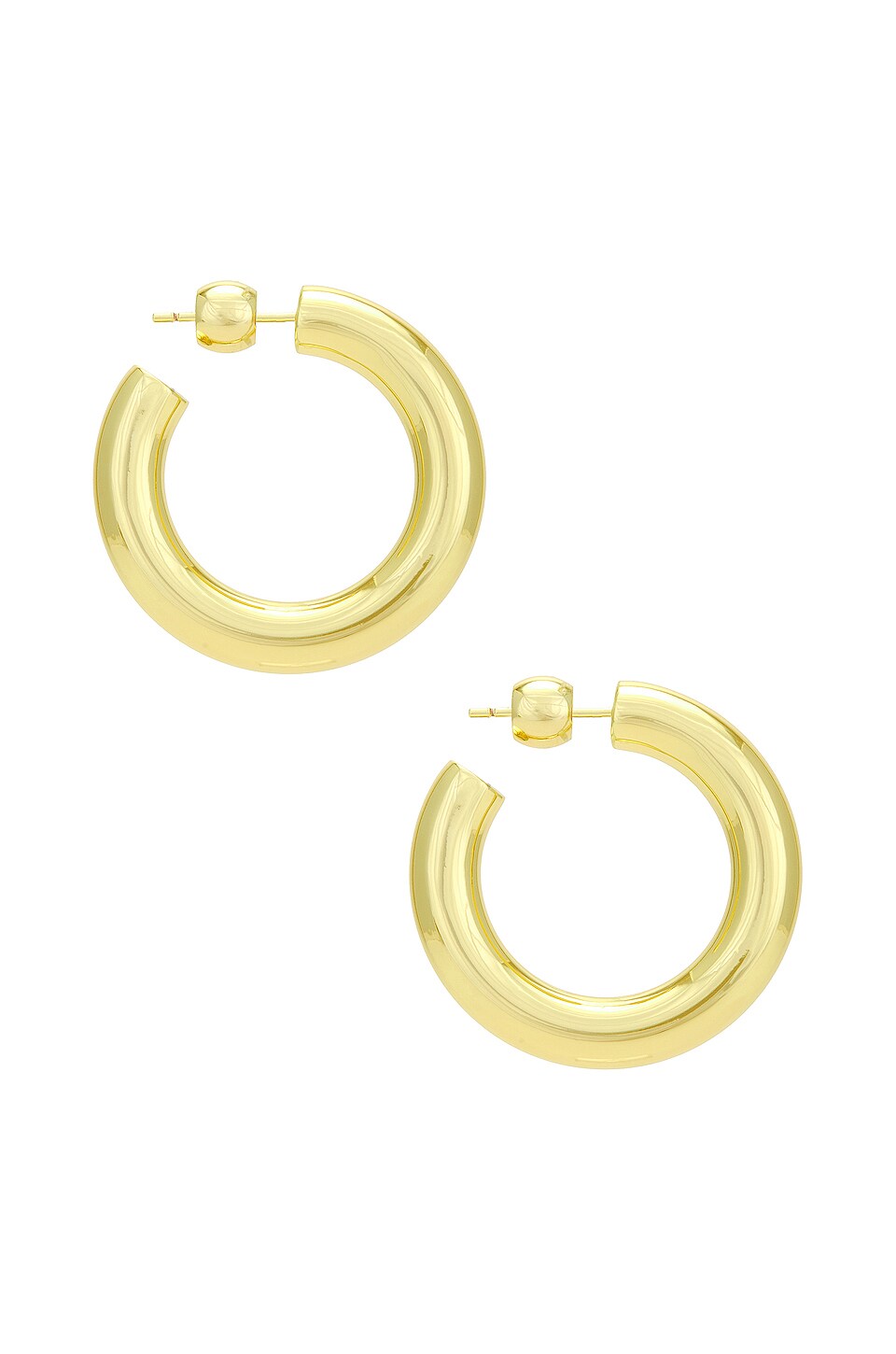 gorjana Lou Statement Hoops in Gold