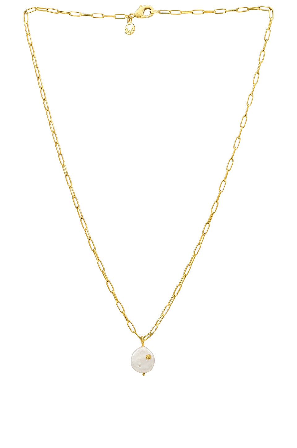 gorjana Reese Pearl Necklace in Pearl