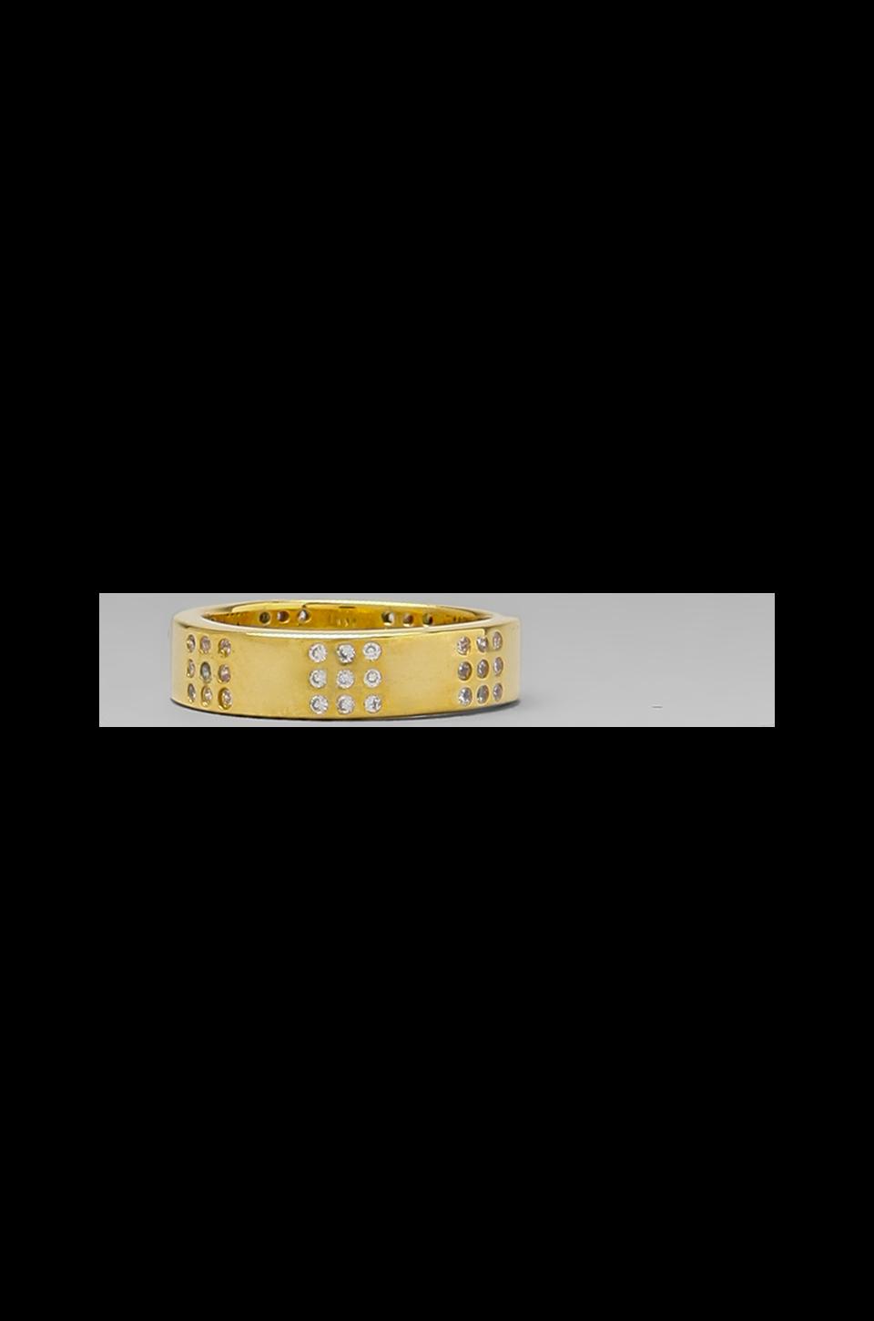 gorjana Delaney Square Ring in Gold