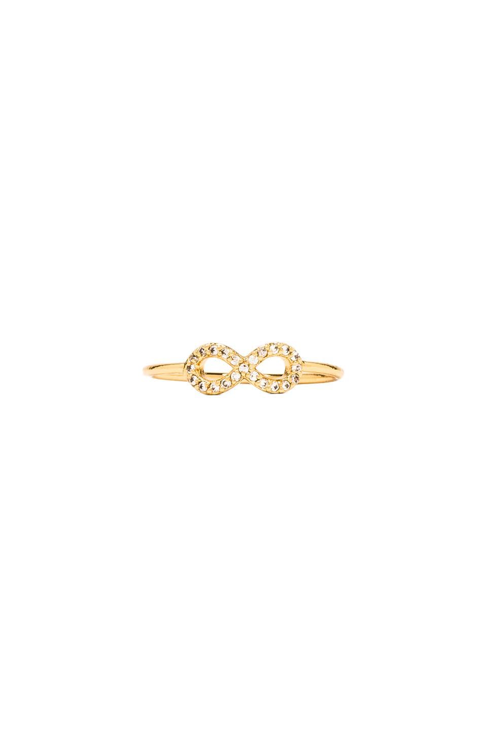 gorjana Shimmer Infinity Ring in Gold