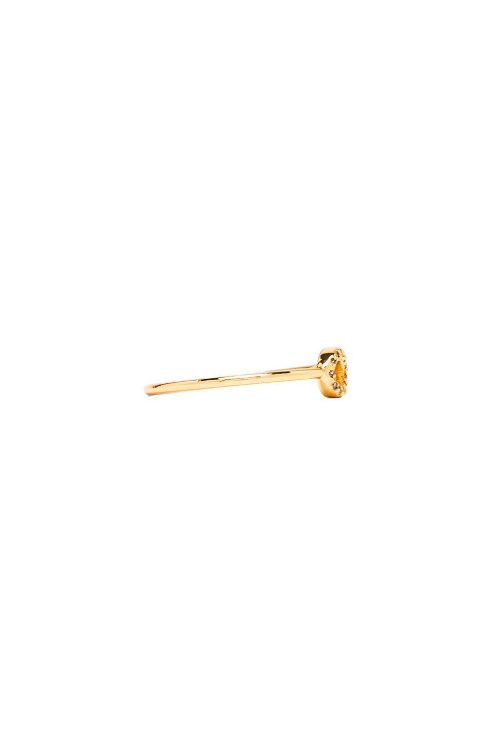 gorjana Shimmer Infinity Ring in Gold