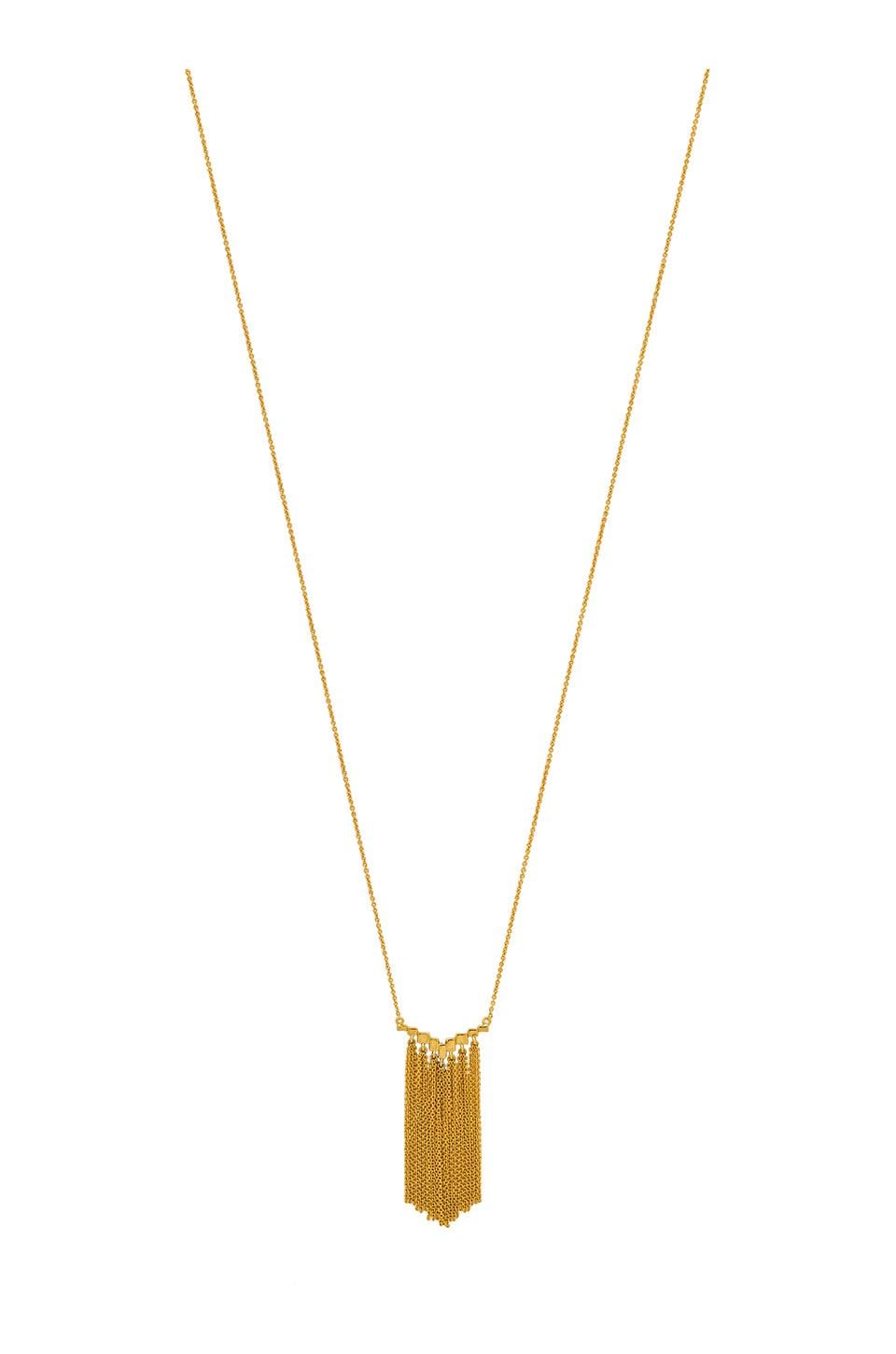 gorjana Faryn Fringe Necklace in Gold