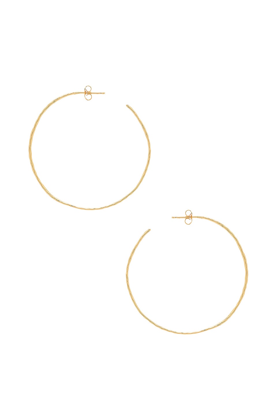 gorjana Harbour Hoop Earrings in Gold REVOLVE