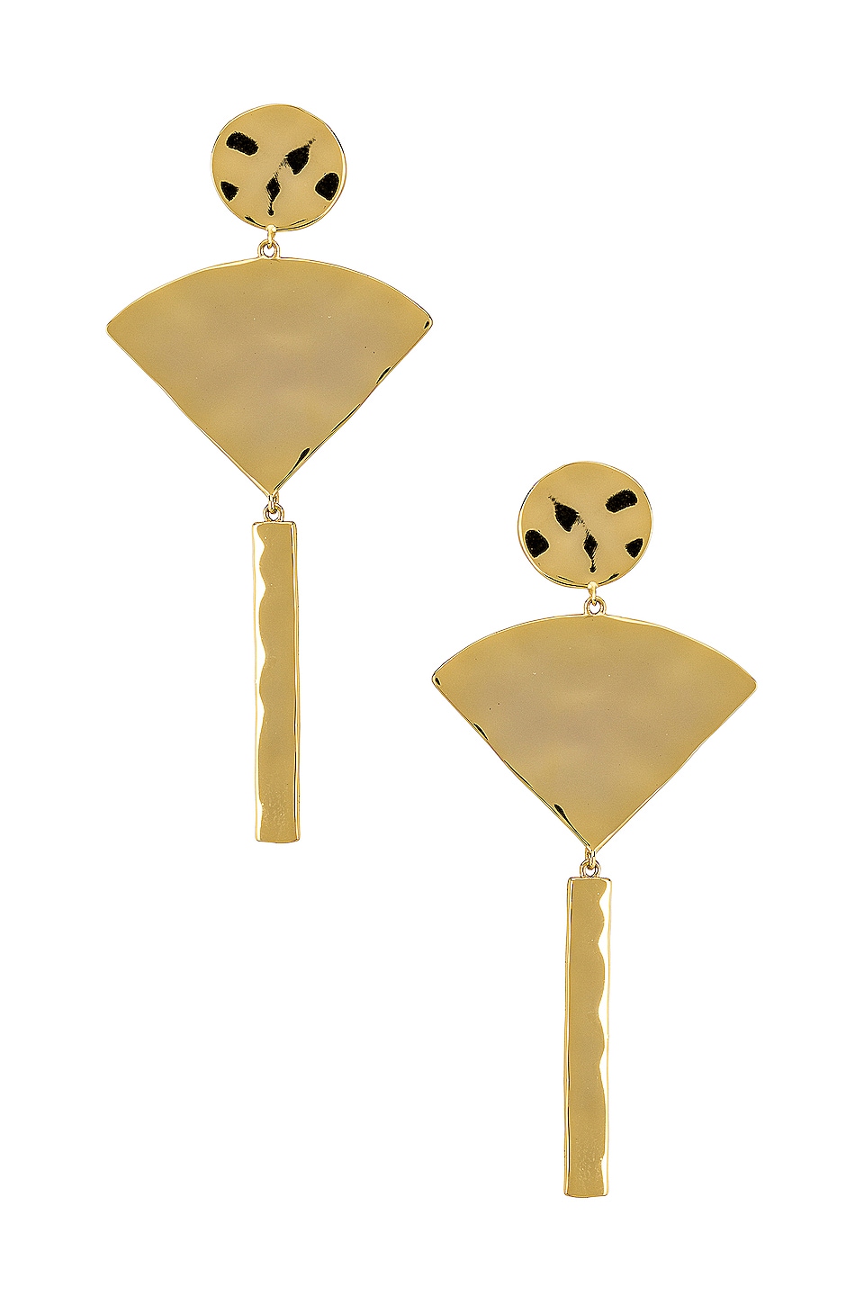 Gorjana Luca Fan Earrings