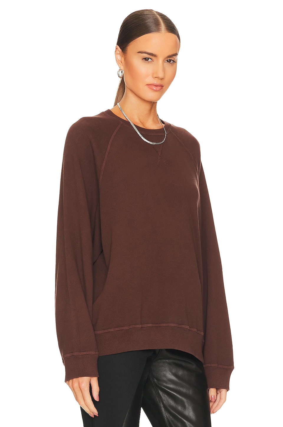 The Great Slouch Sweatshirt in Toasted Walnut