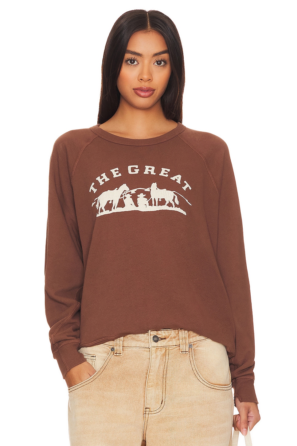 The Great -Women -College Sweatshirt