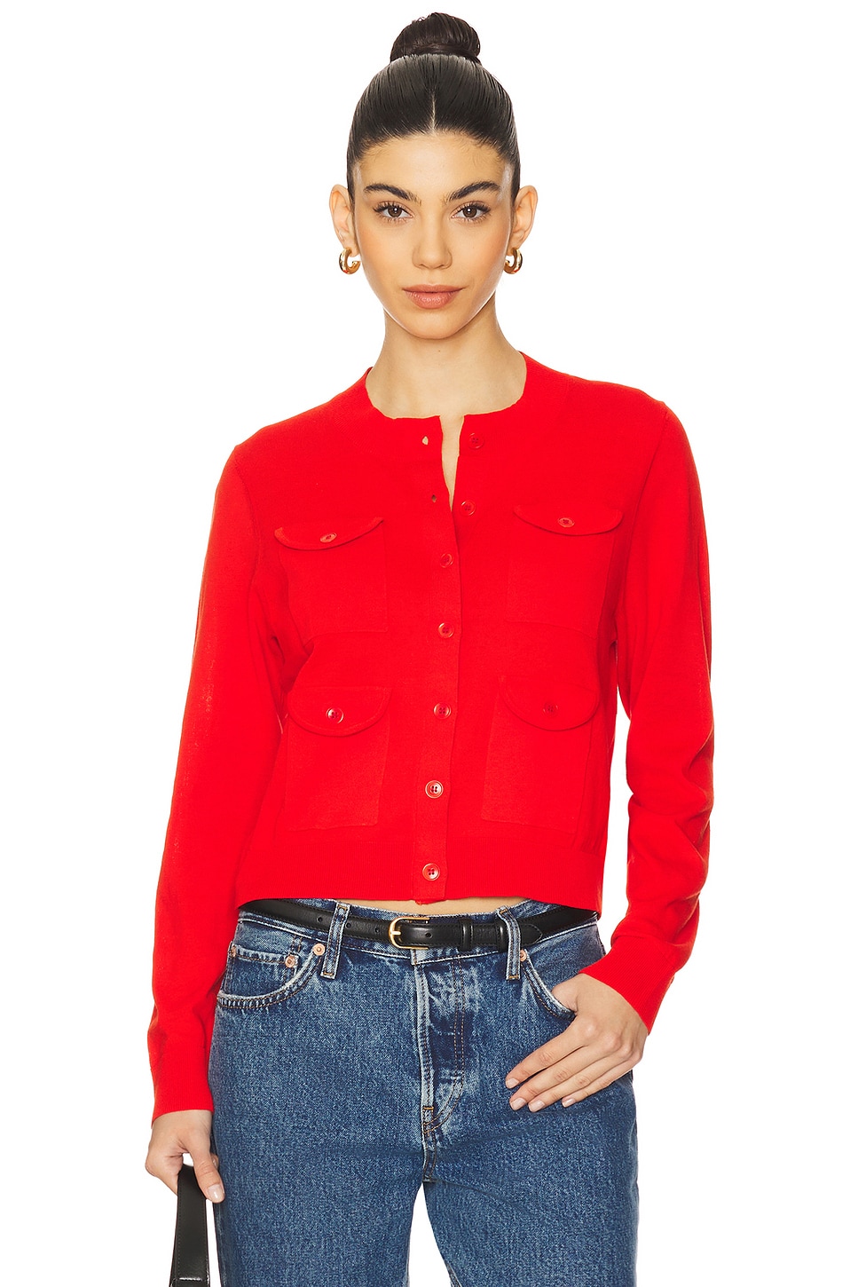 The Patch Pocket Cardigan - Thumbnail 1