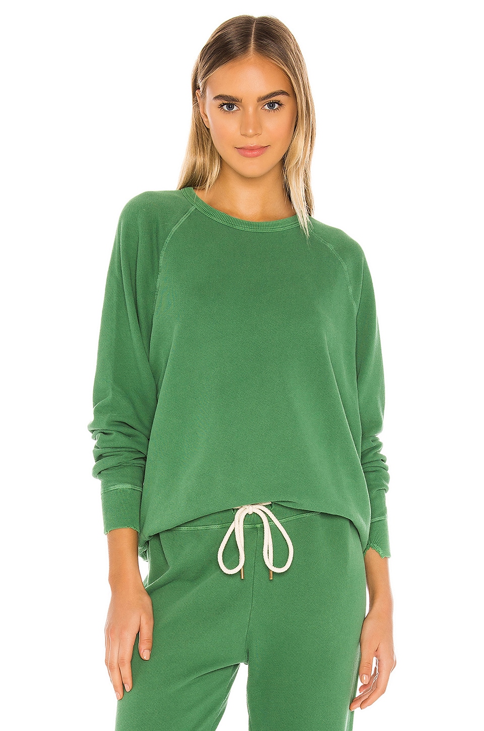 green college sweatshirt