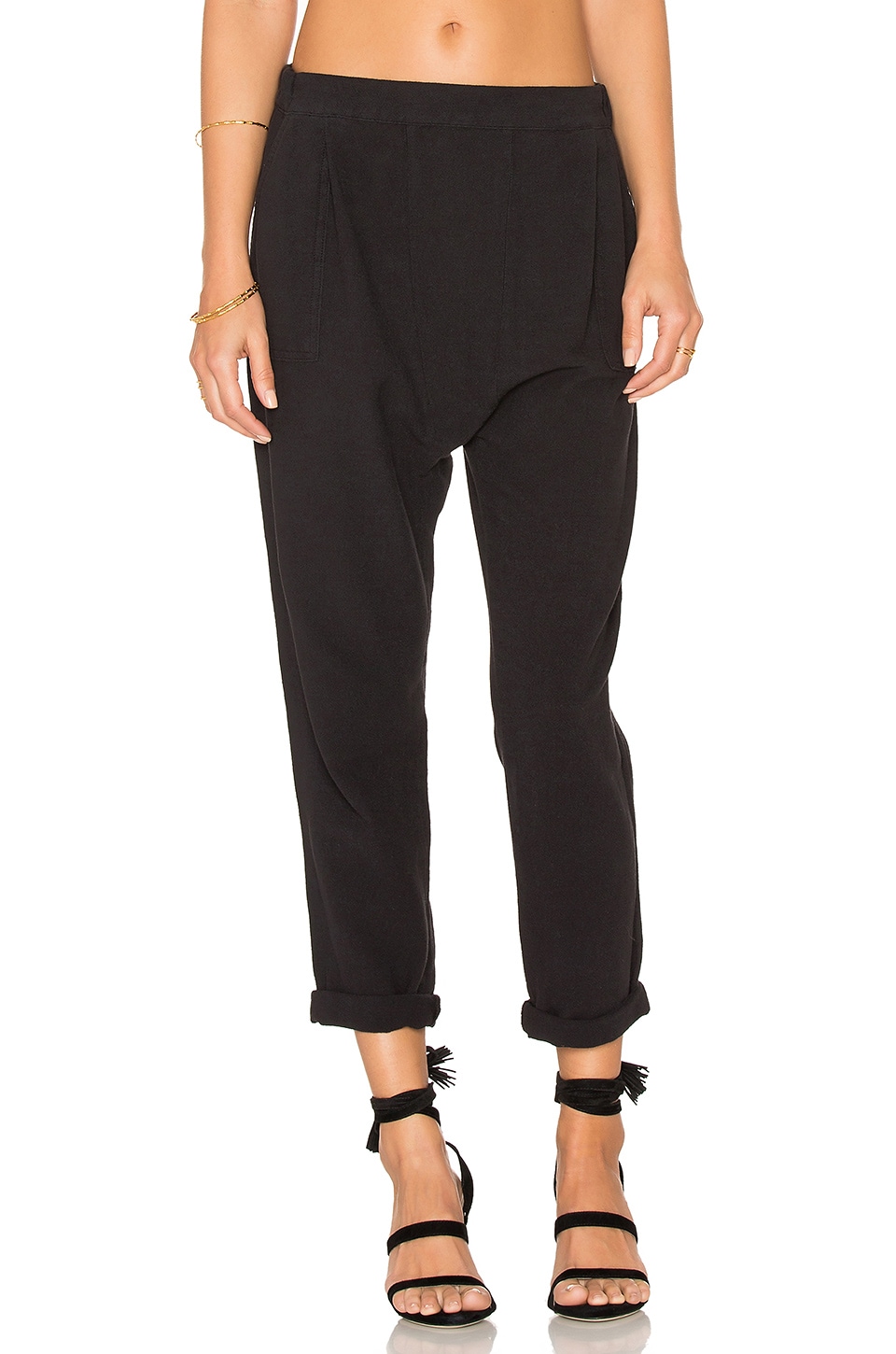 The Great The Harem Pant in Black | REVOLVE