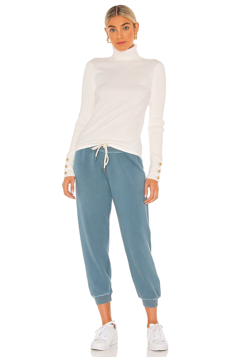 the great wide leg cropped sweatpant